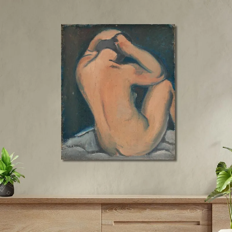 Study Of A Nude Mikuláš Galanda