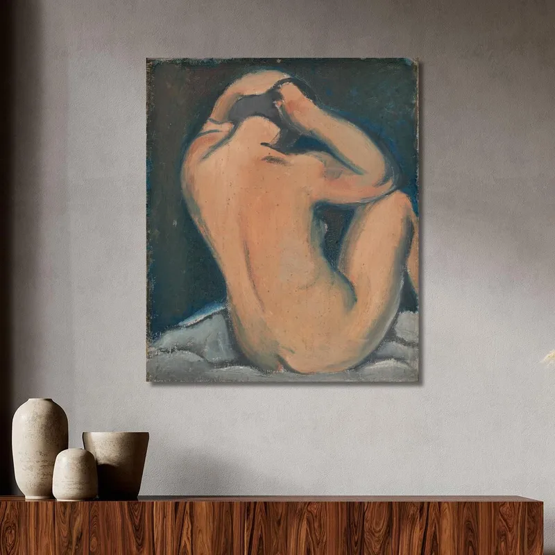 Study Of A Nude Mikuláš Galanda