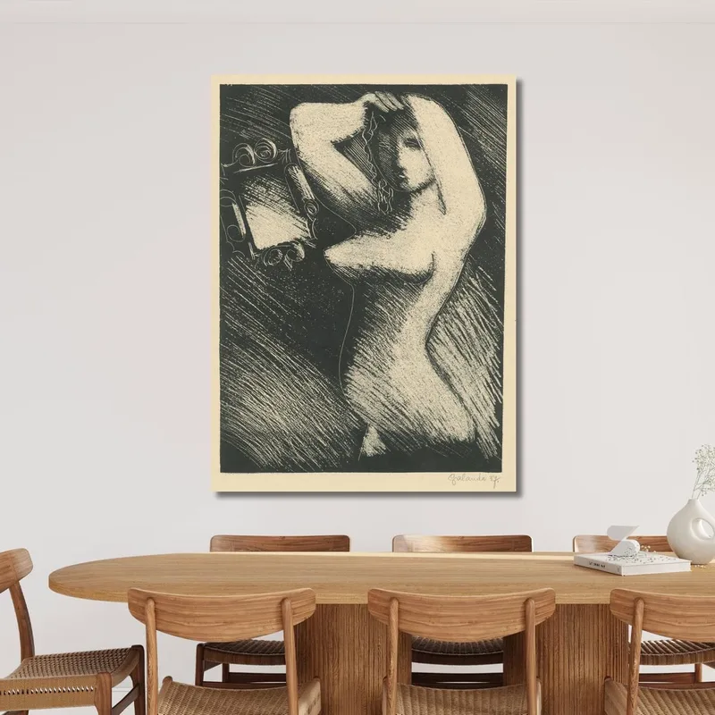 Woman In Front Of A Mirror Mikuláš Galanda