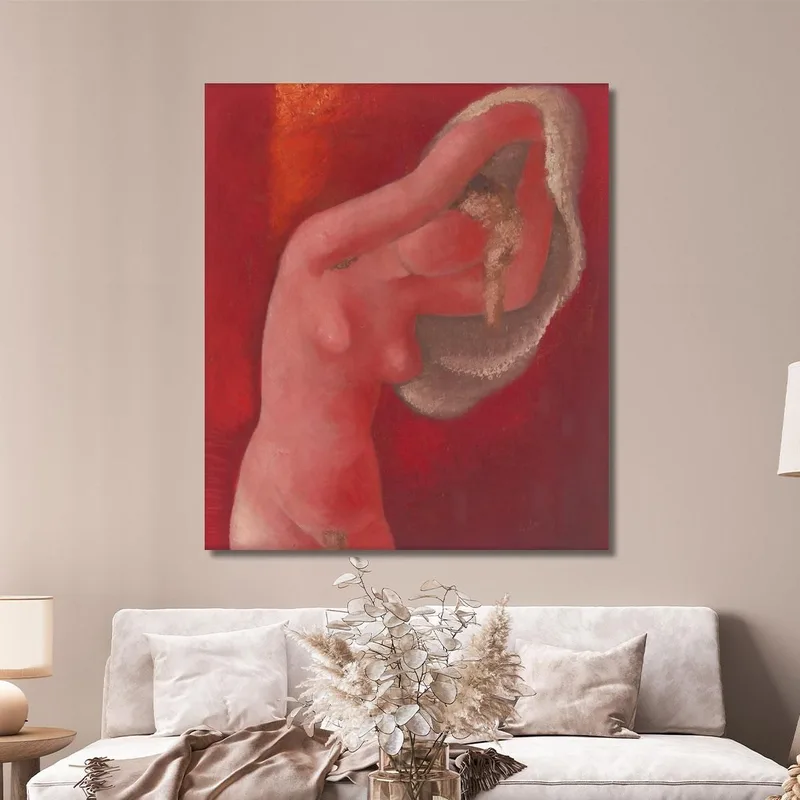 Woman Undressing Mikuláš Galanda