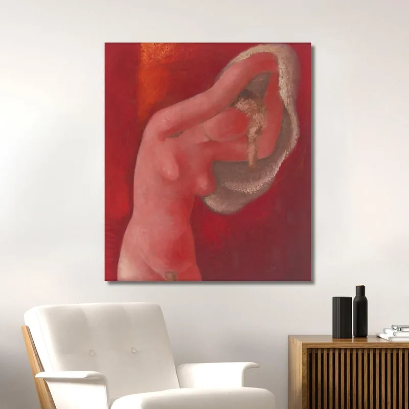 Woman Undressing Mikuláš Galanda