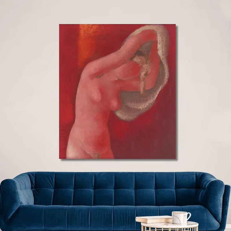 Woman Undressing Mikuláš Galanda