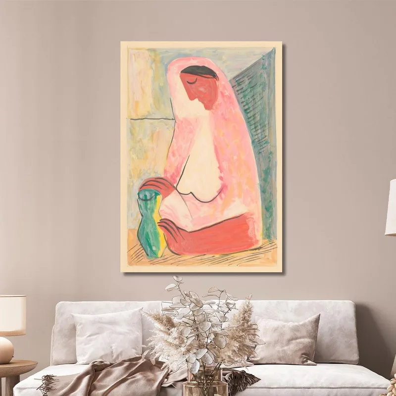 Femme Avec Un Vase Mikuláš Galanda