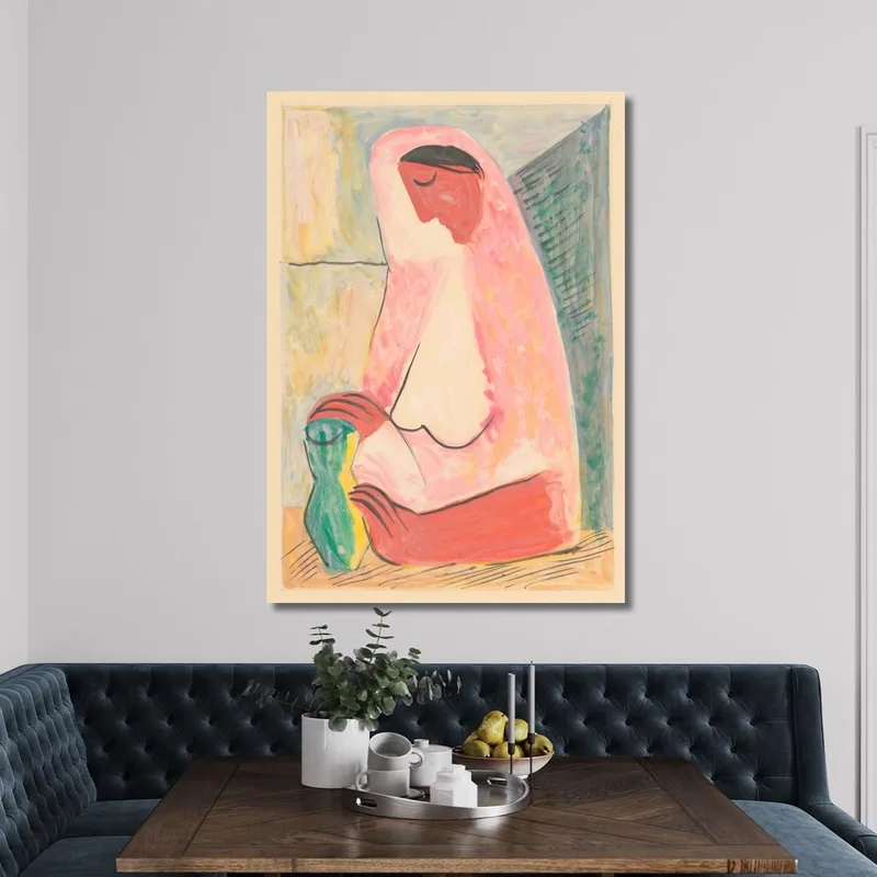 Femme Avec Un Vase Mikuláš Galanda
