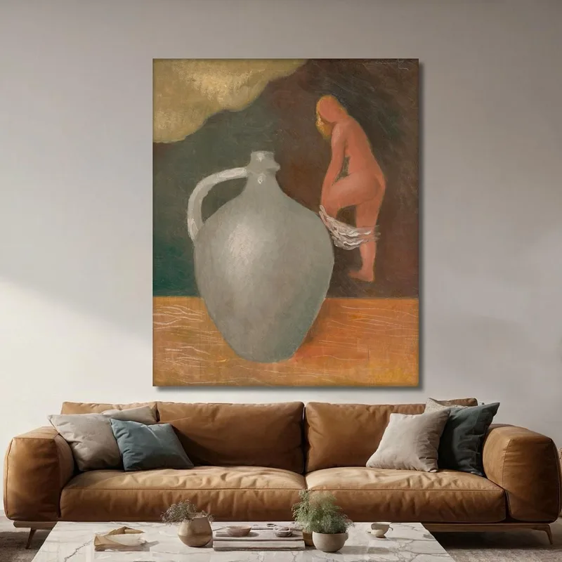 Femme Avec Un Pot Mikuláš Galanda