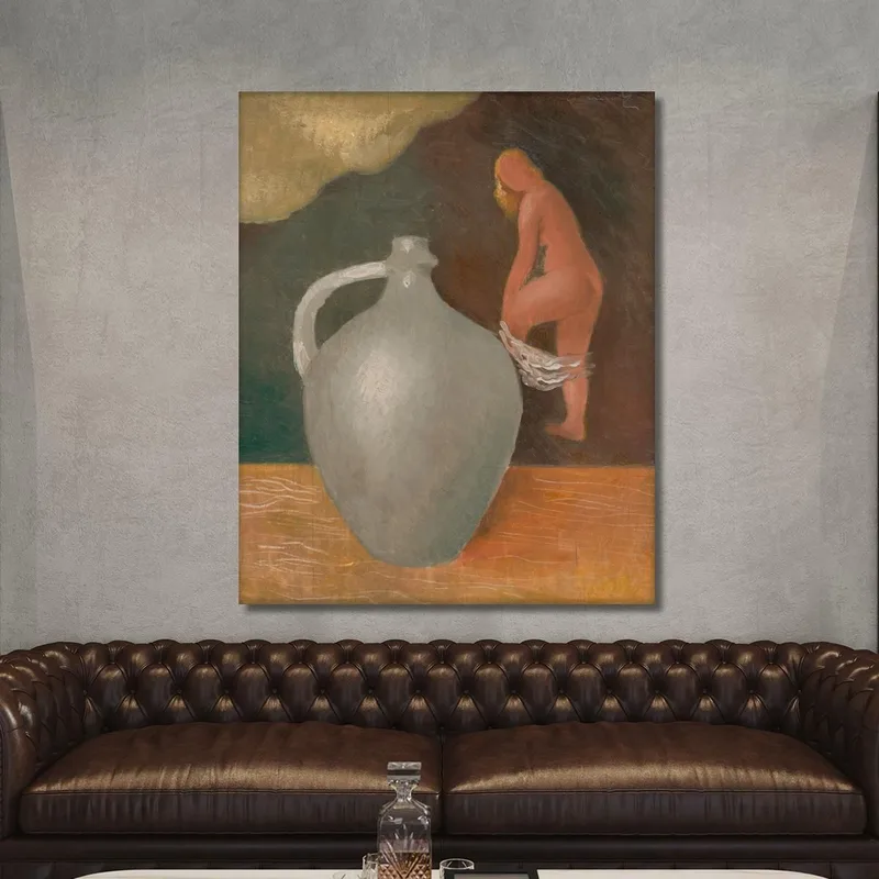 Femme Avec Un Pot Mikuláš Galanda