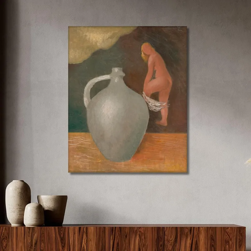 Femme Avec Un Pot Mikuláš Galanda
