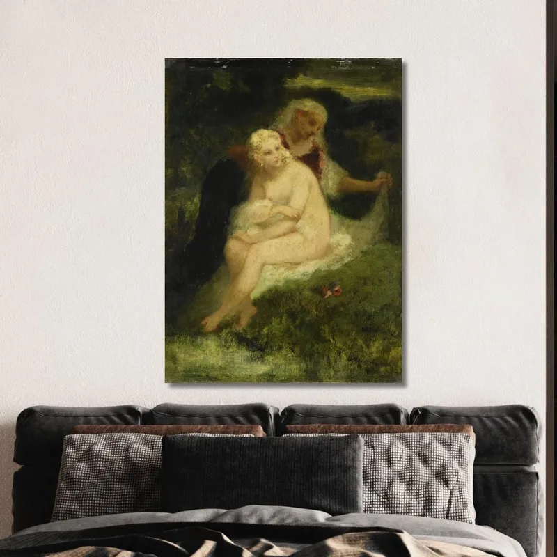 Dopo Il Bagno Narcisse-Virgile Diaz de La Peña