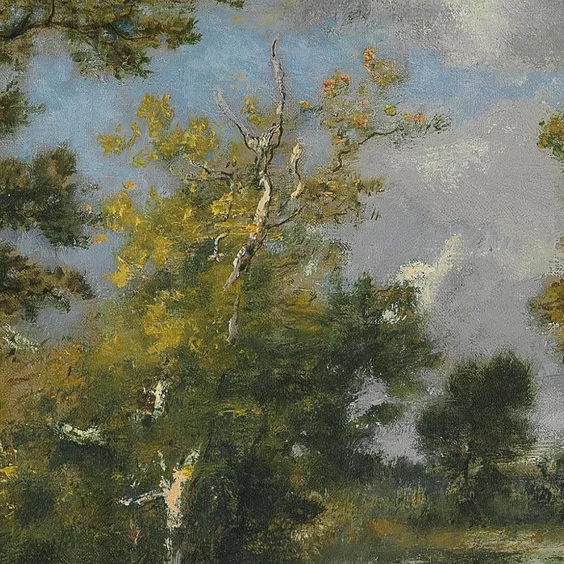 Lichtung Im Wald Von Fontainebleau Narcisse-Virgile Diaz de La Peña