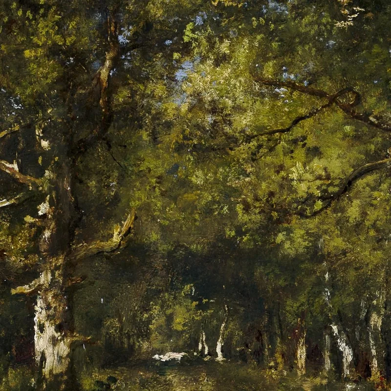 Forest Scene Narcisse-Virgile Diaz de La Peña