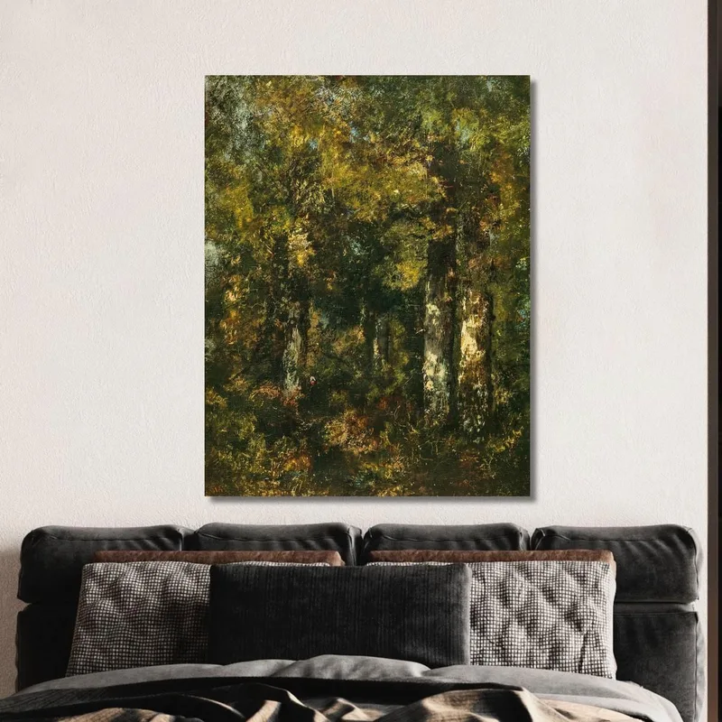 En El Bosque De Fontainebleau Narcisse-Virgile Diaz de La Peña