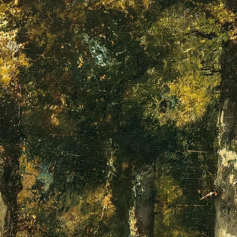 En El Bosque De Fontainebleau Narcisse-Virgile Diaz de La Peña