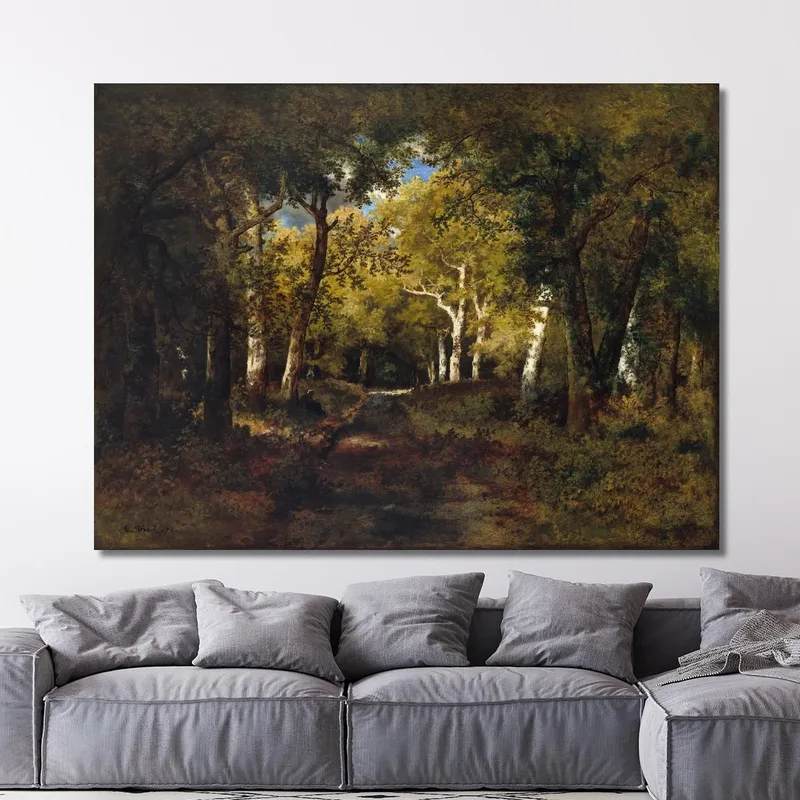En El Bosque Narcisse-Virgile Diaz de La Peña