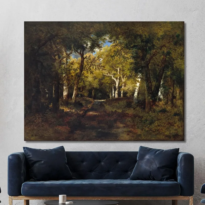 En El Bosque Narcisse-Virgile Diaz de La Peña