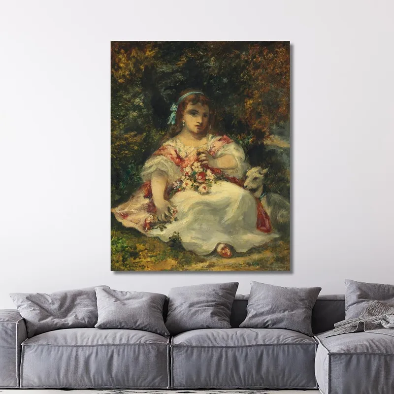 La Figlia Di Diaz Narcisse-Virgile Diaz de La Peña
