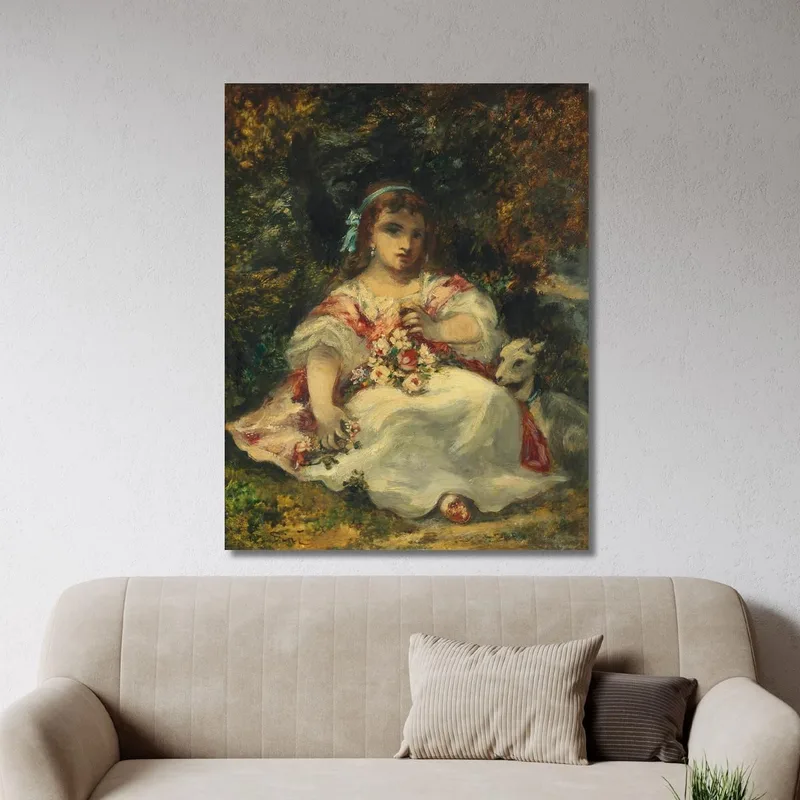 La Figlia Di Diaz Narcisse-Virgile Diaz de La Peña