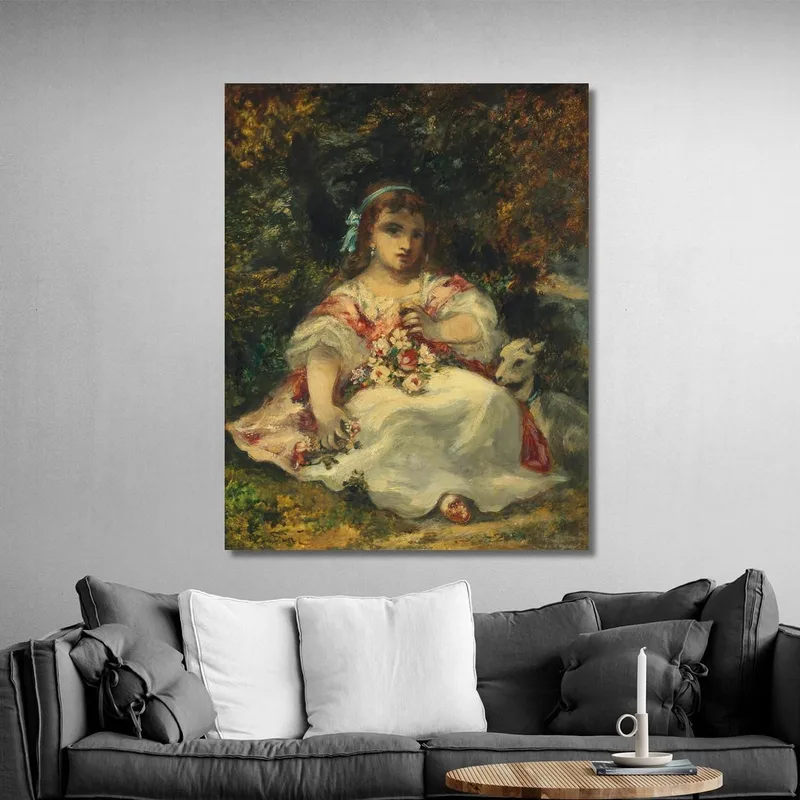 La Figlia Di Diaz Narcisse-Virgile Diaz de La Peña