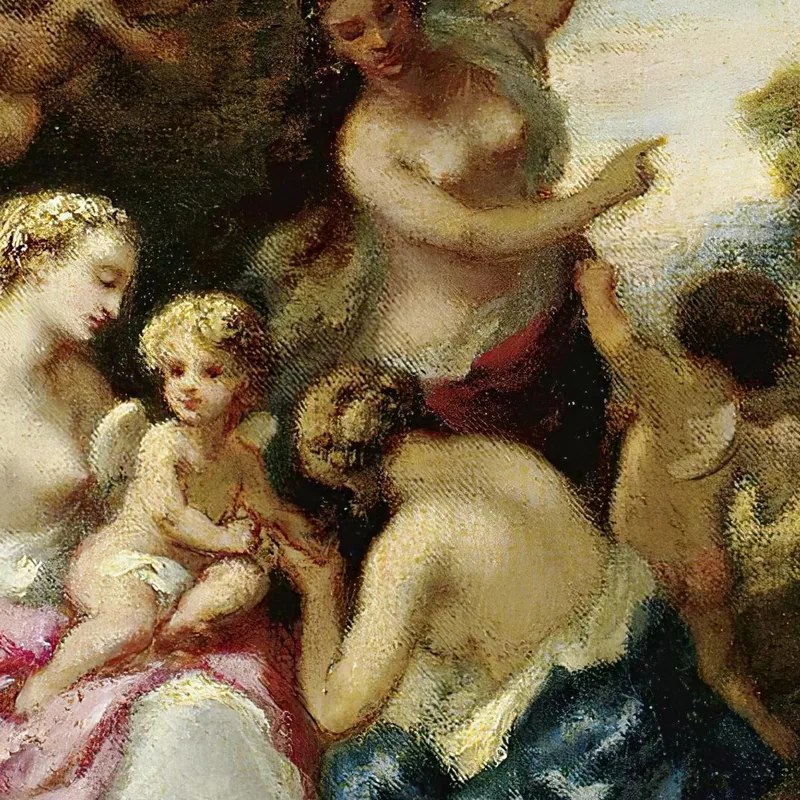 La Fiesta De Los Amores Narcisse-Virgile Diaz de La Peña