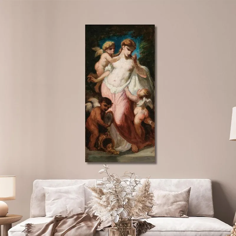 El Amor Y La Riqueza Narcisse-Virgile Diaz de La Peña