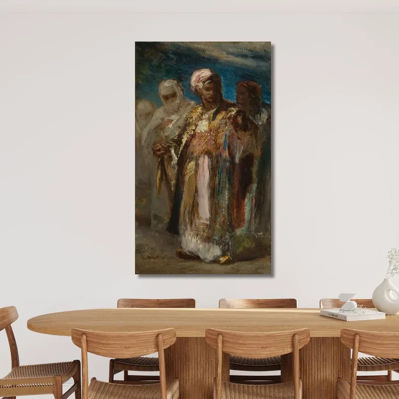 Männer In Orientalischen Kostümen Narcisse-Virgile Diaz de La Peña