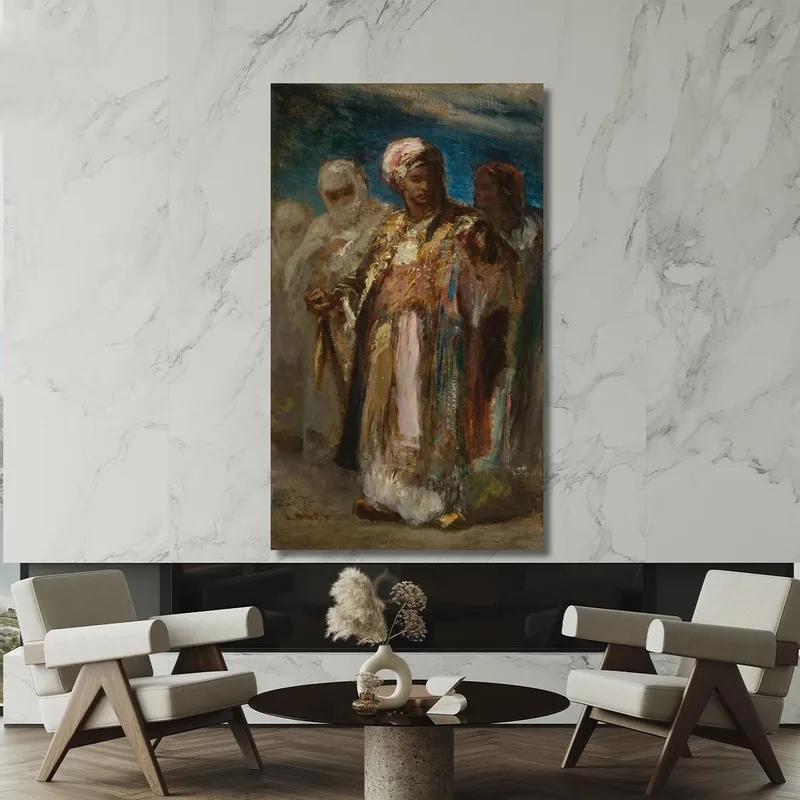 Männer In Orientalischen Kostümen Narcisse-Virgile Diaz de La Peña