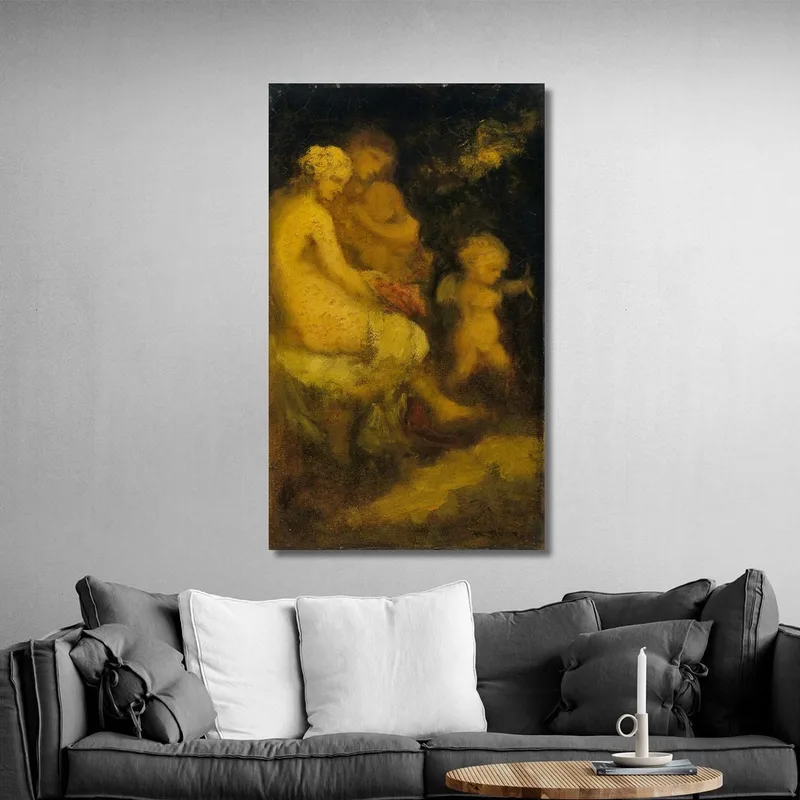 La Educación De Cupido Narcisse-Virgile Diaz de La Peña