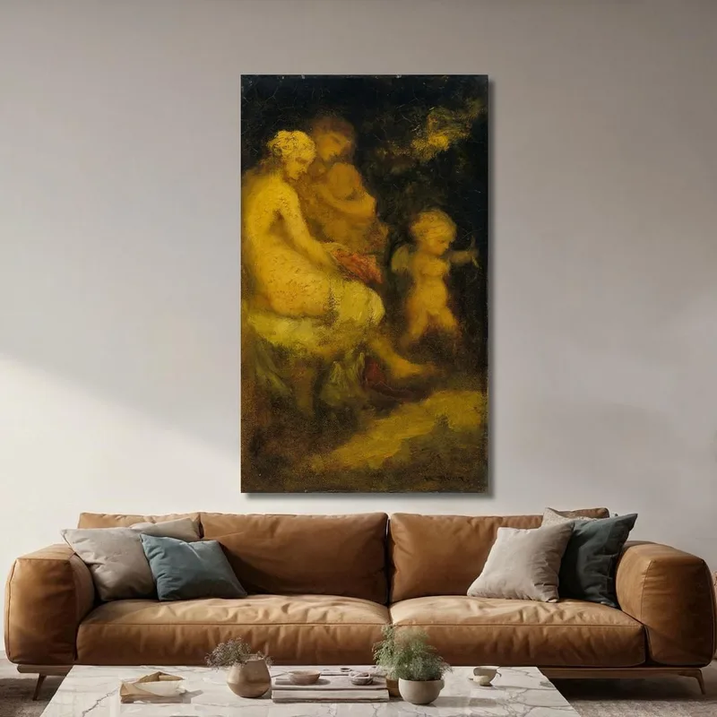 La Educación De Cupido Narcisse-Virgile Diaz de La Peña