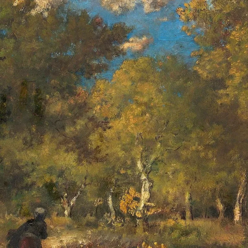 The Forest Of Fontainebleau Narcisse-Virgile Diaz de La Peña