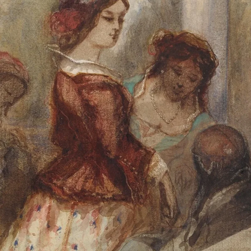 La Adivina Narcisse-Virgile Diaz de La Peña