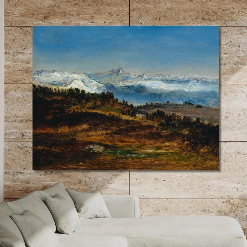 I Pirenei, Il Pic Du Midi De Bigorre Narcisse-Virgile Diaz de La Peña
