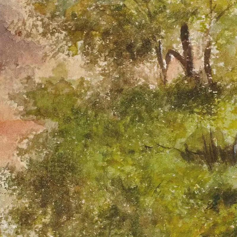 Vista De Un Claro Narcisse-Virgile Diaz de La Peña