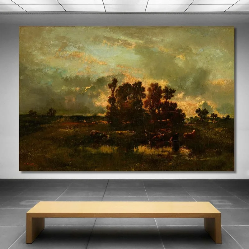 Wet Pasture Narcisse-Virgile Diaz de La Peña
