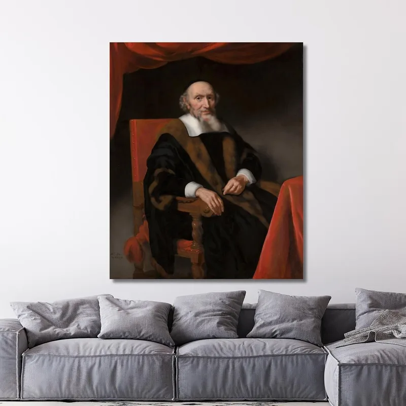 Portrait Of Jacob Trip Nicolaes Maes