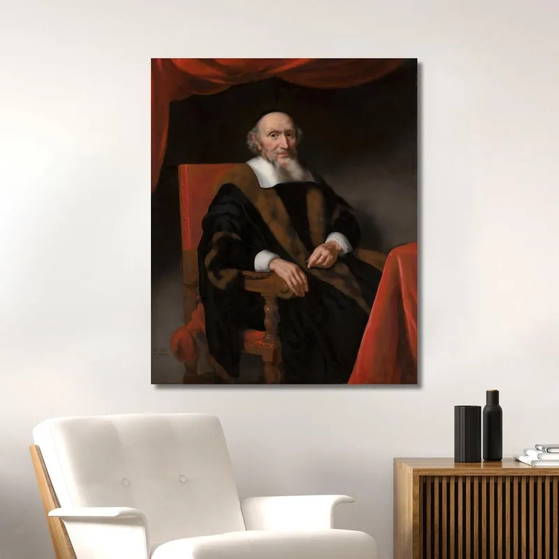 Portrait Of Jacob Trip Nicolaes Maes