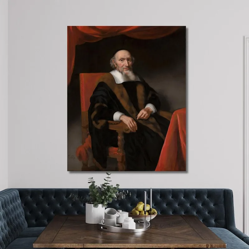Portrait Of Jacob Trip Nicolaes Maes