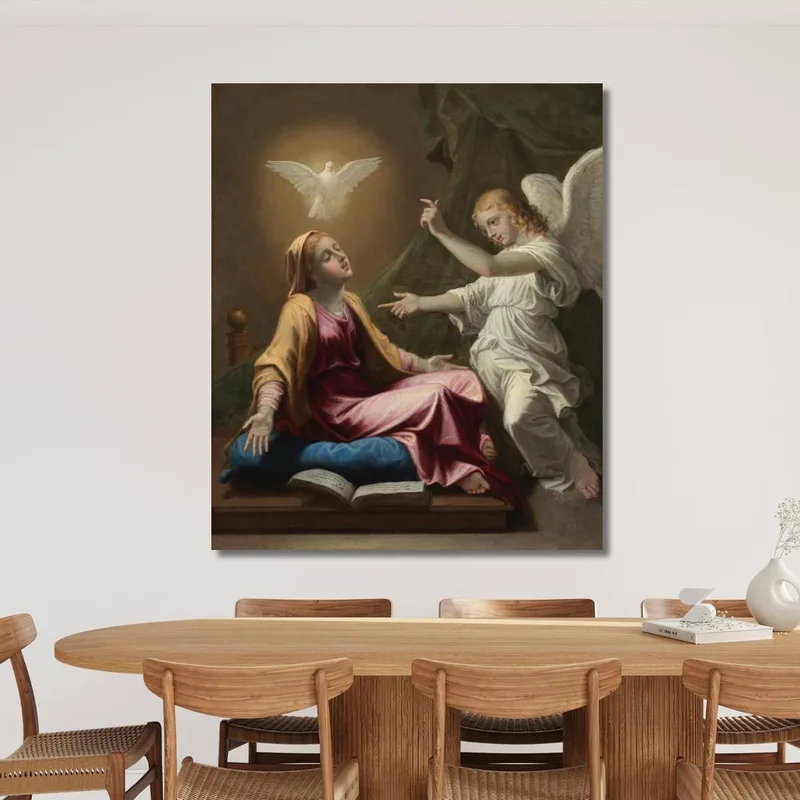 Annunciation Nicolas Poussin