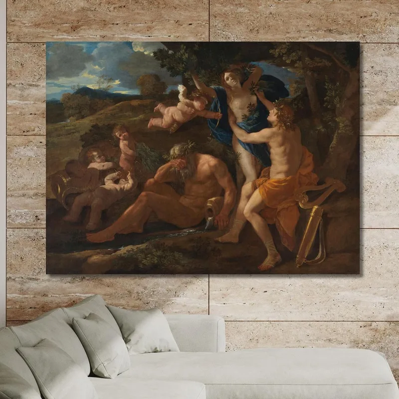 Apollo Und Daphne Nicolas Poussin
