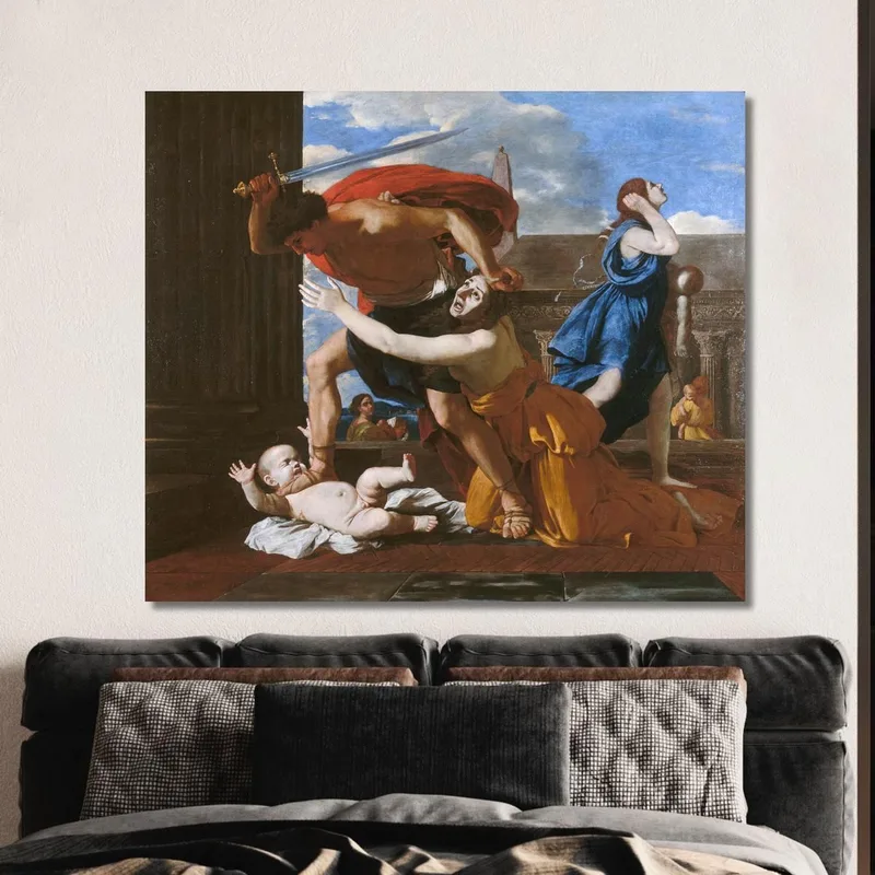 Il Massacro Degli Innocenti 2 Nicolas Poussin