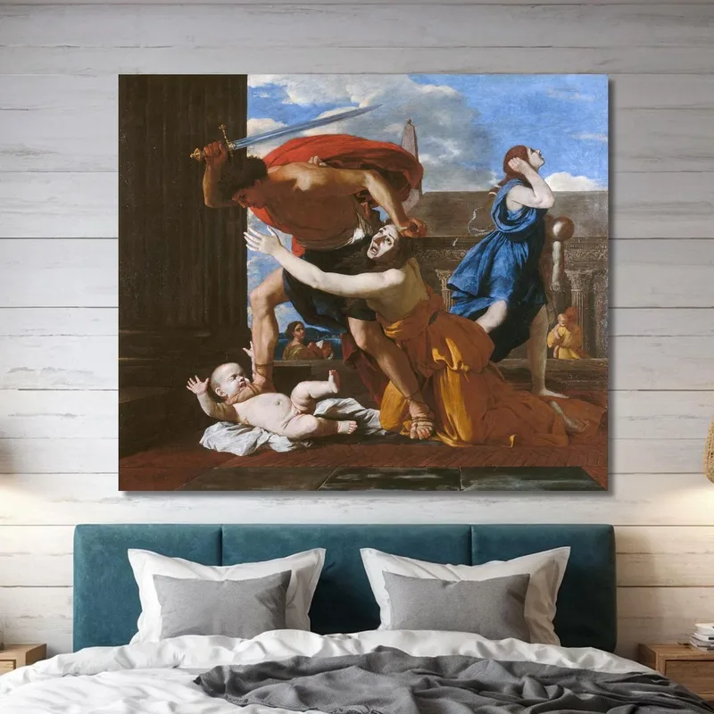 Il Massacro Degli Innocenti 2 Nicolas Poussin