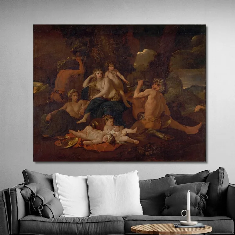 L'Enfance De Bacchus Nicolas Poussin
