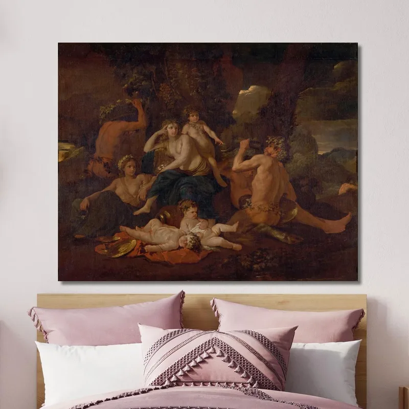 L'Enfance De Bacchus Nicolas Poussin
