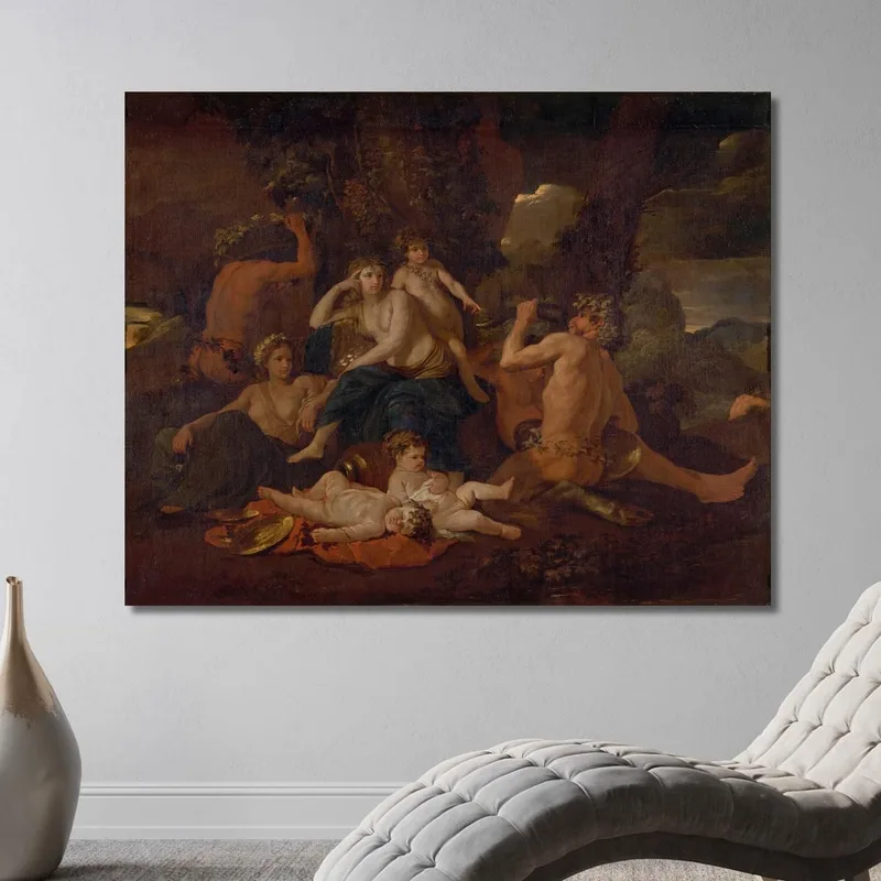 L'Enfance De Bacchus Nicolas Poussin