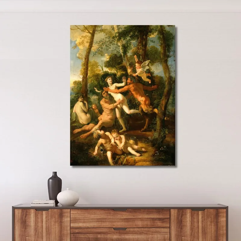 Pan Et Syrinx Nicolas Poussin