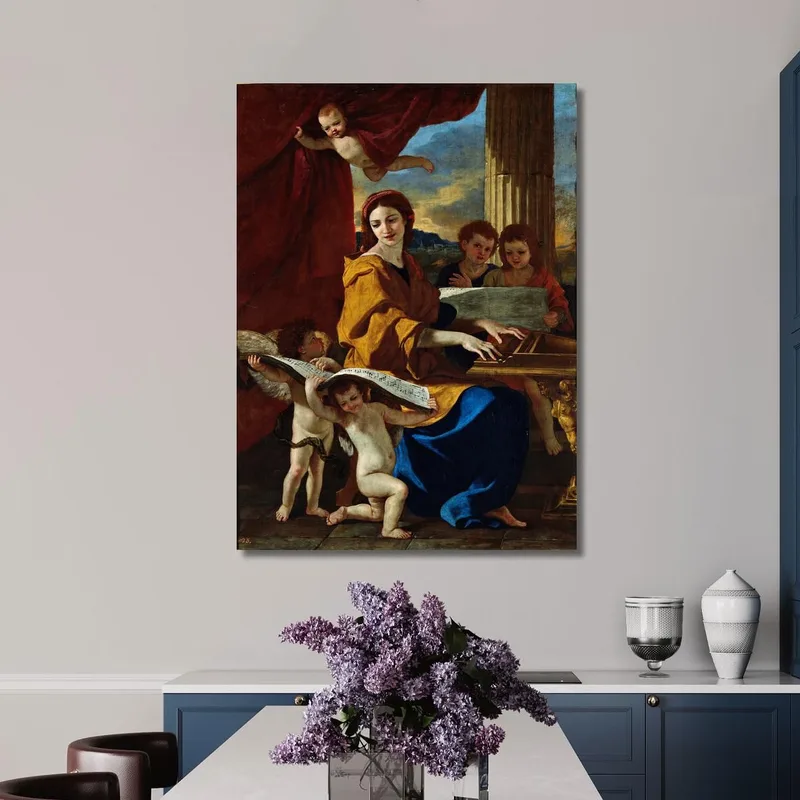 Die Heilige Cäcilia Nicolas Poussin