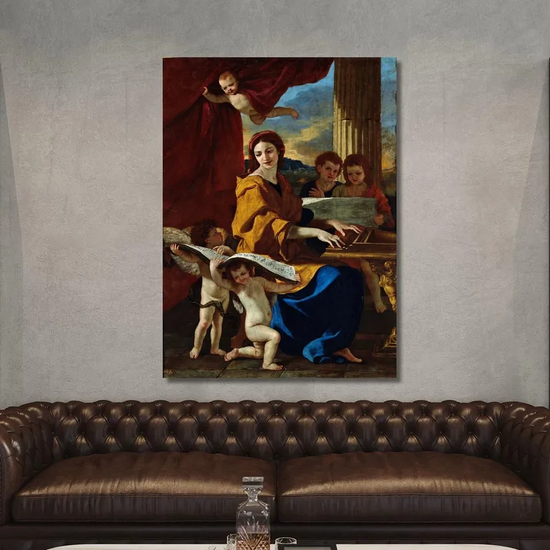 Die Heilige Cäcilia Nicolas Poussin