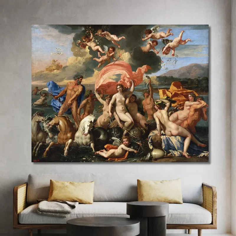Die Geburt Der Venus Nicolas Poussin