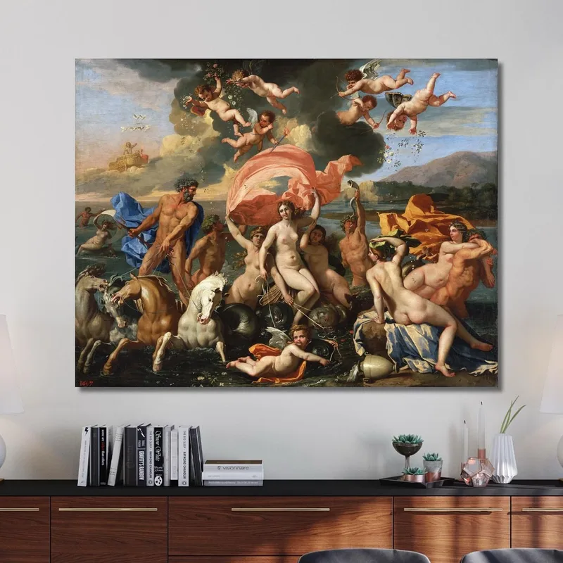Die Geburt Der Venus Nicolas Poussin