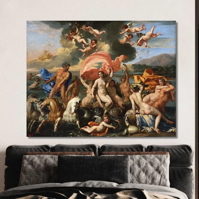 Die Geburt Der Venus Nicolas Poussin