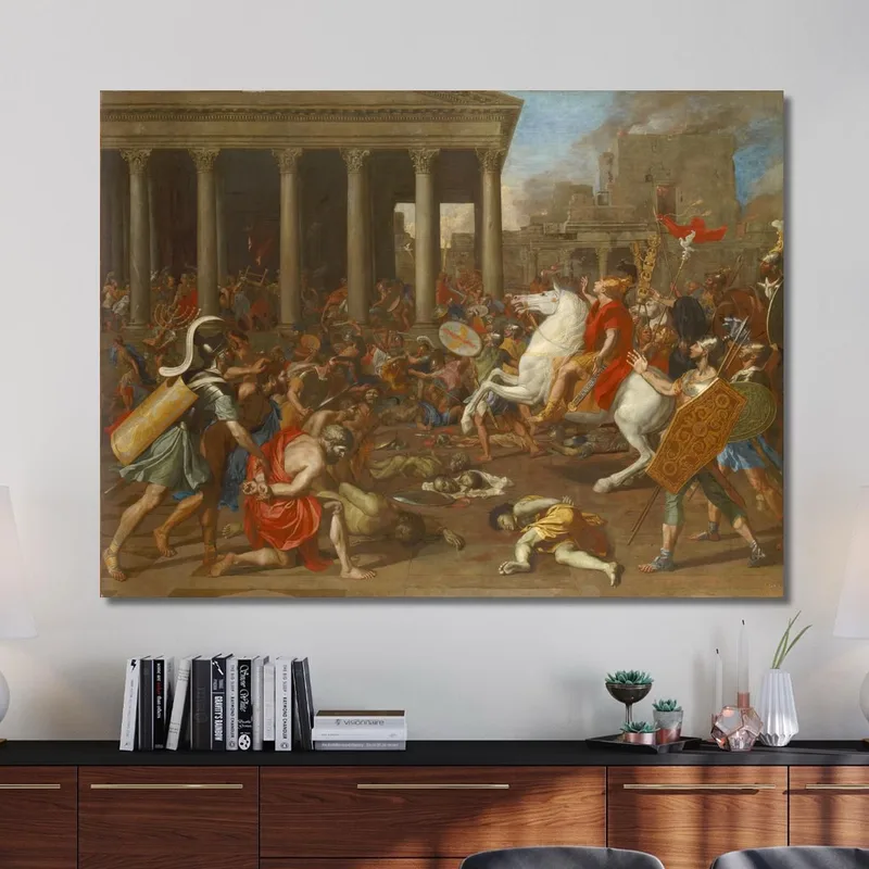La Conquista Di Gerusalemme Da Parte Dell'Imperatore Tito Nicolas Poussin