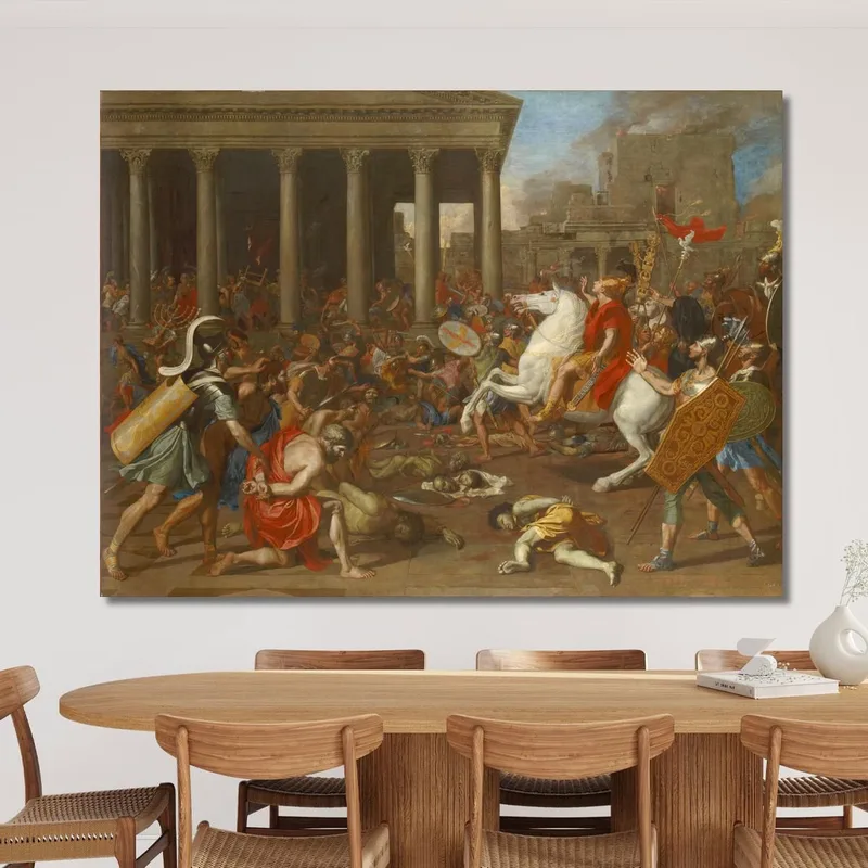 La Conquista Di Gerusalemme Da Parte Dell'Imperatore Tito Nicolas Poussin